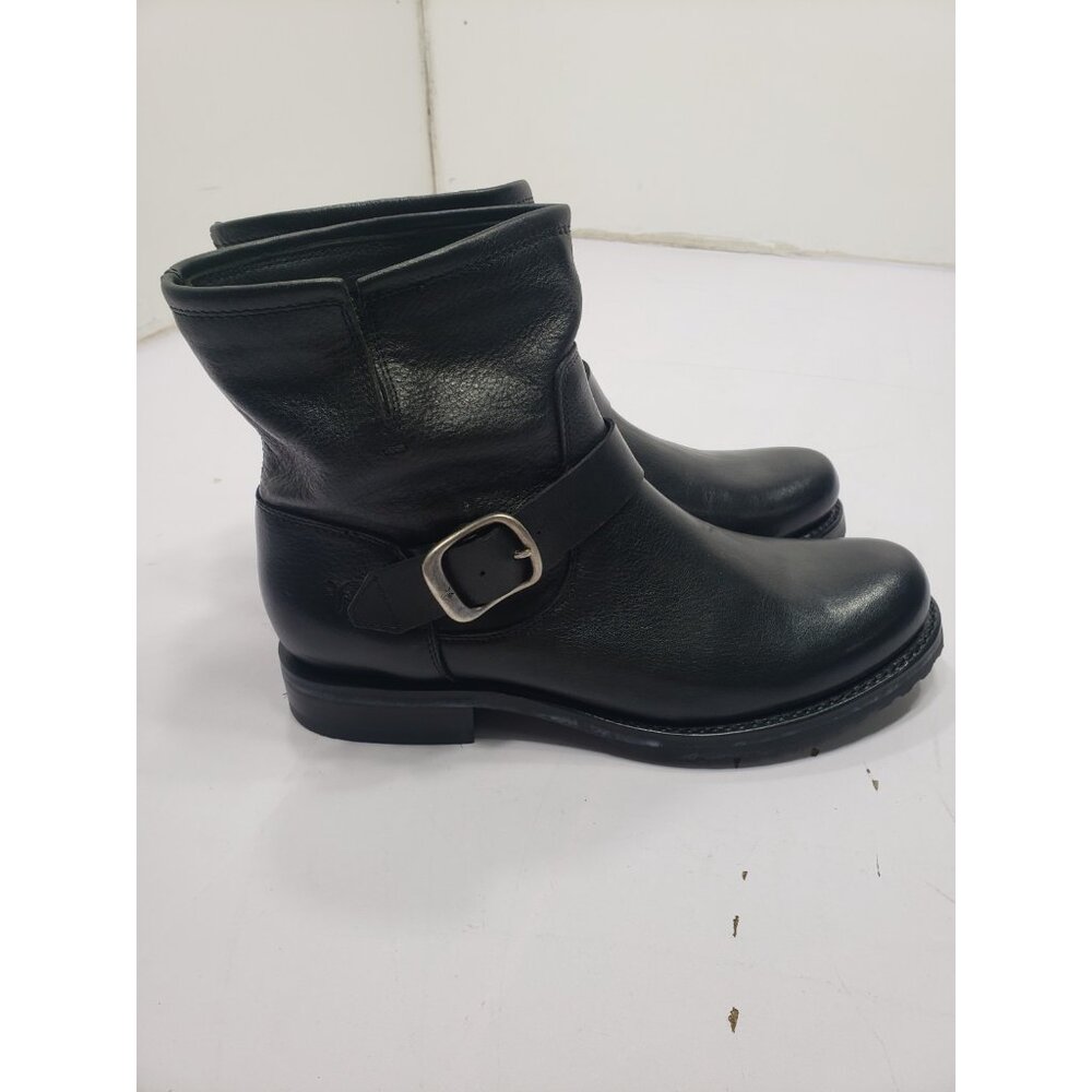 FRYE Veronica Bootie Women’s Oiled Leather Waterproof Black Boots  Size 9.5 B